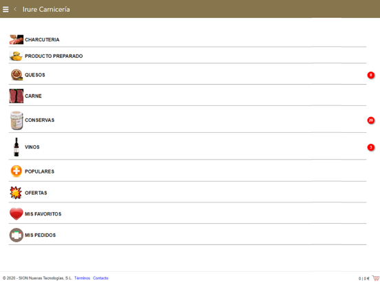 Screenshot #4 pour Irure Carnicería