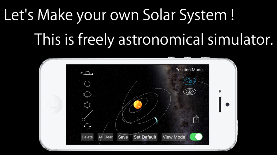 #1. Solar System Maker (iOS) 由: Shinichi Takemura