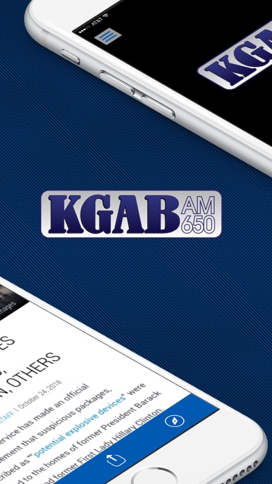 KGAB 650AM Screenshot