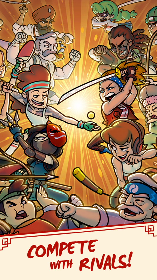 #2. Kung Fu Clicker: Idle Dojo (iOS) โดย: PikPok