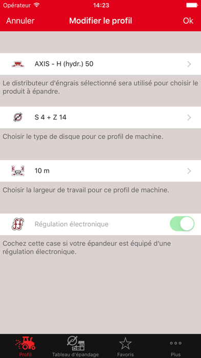 Screenshot #3 pour KUHN - SpreadSet