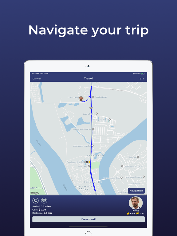 GMe Driver: Make money driving iPad screenshot 4 - Travel app