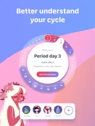 Period and Ovulation Tracker ipad bilder 0