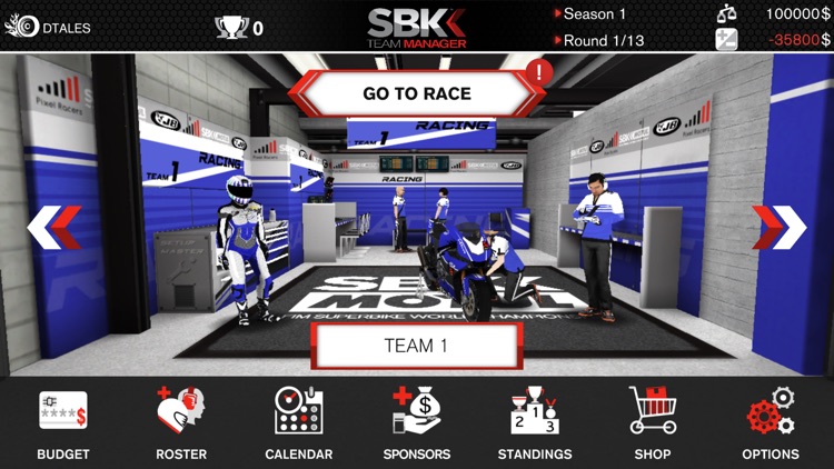 SBK Team Manager