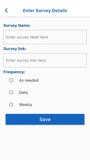 MoSHI Surveys screenshot 2