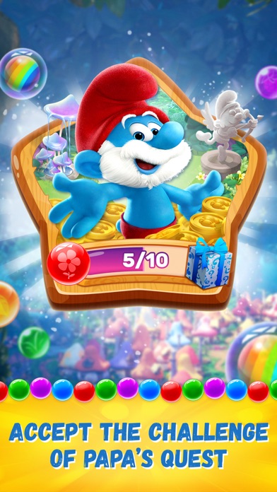 Smurfs Bubble Story Screenshot 8