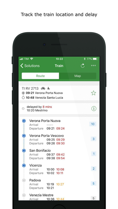 Screenshot #3 pour Train Timetables in Italy