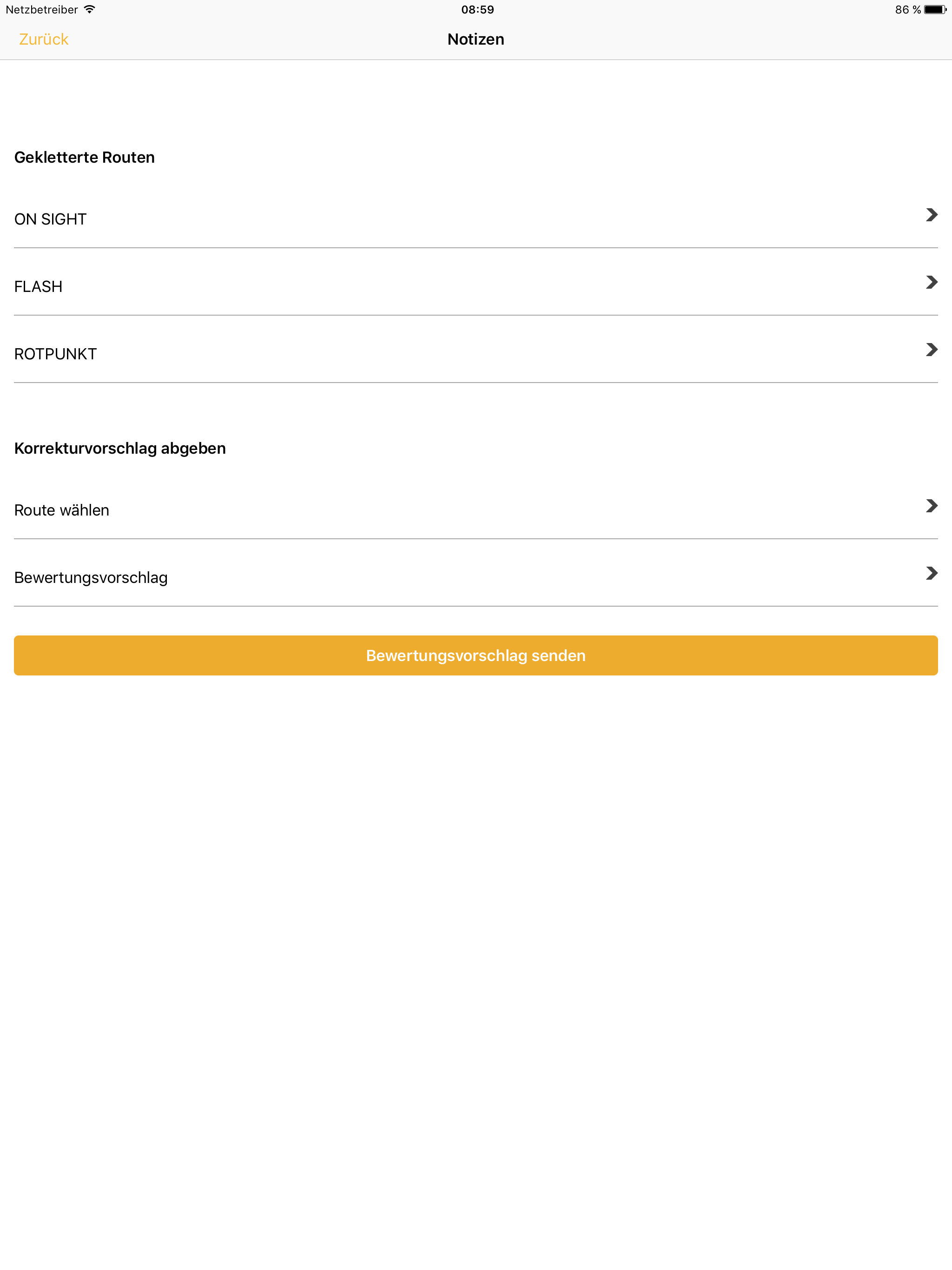 Andys Topoapp - Leisure sports