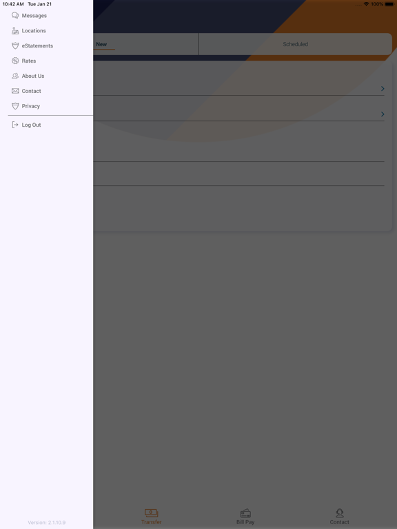 Gogebic County FCU iPad screenshot 3 - Finance app