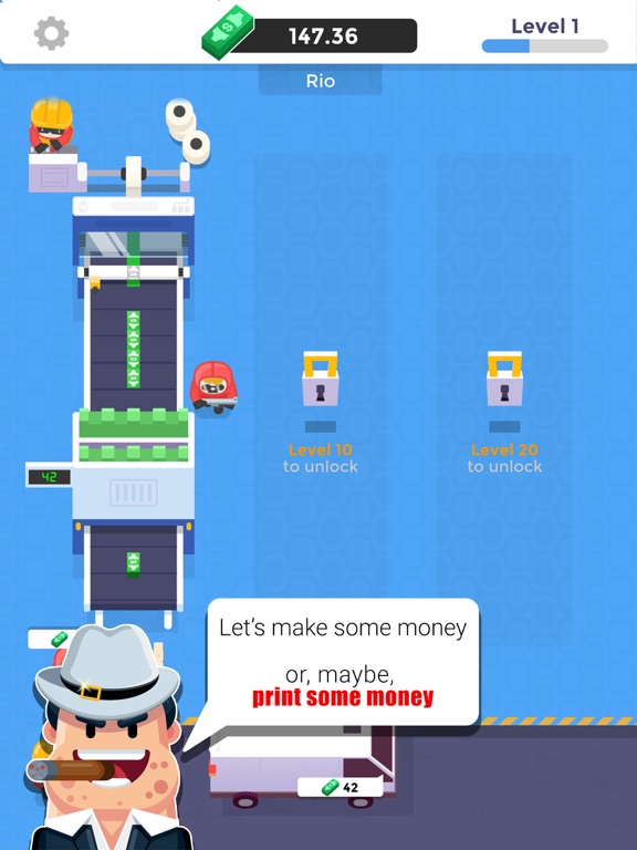 Money Maker Tycoon iPad screenshot