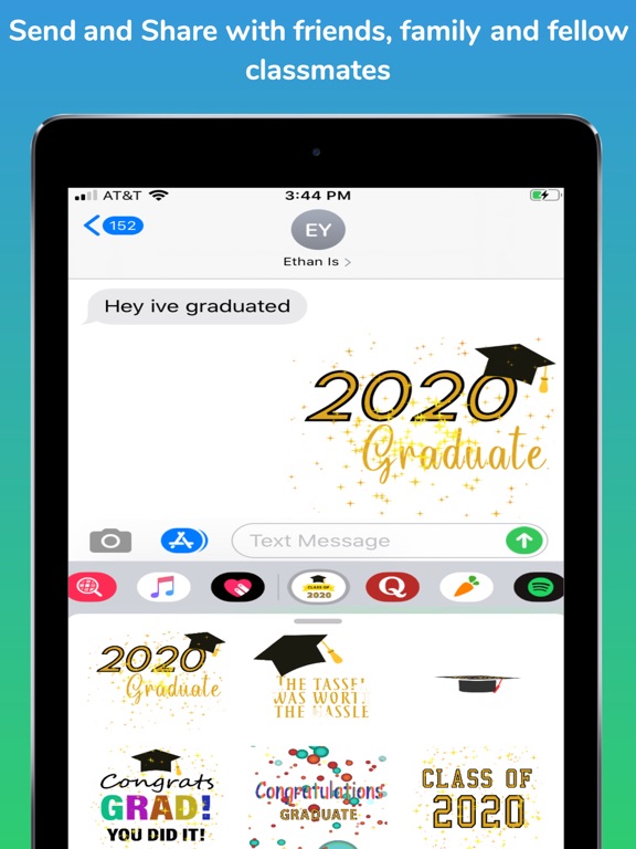 Screenshot #5 pour Class of '20 Animated Stickers