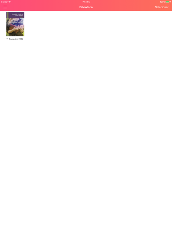 Manual da Escola Sabatina iPad screenshot 4 - Book app