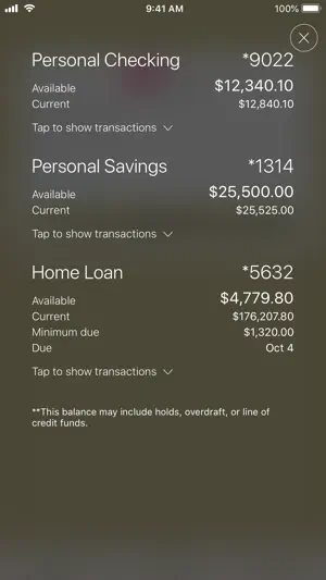 MySCU Mobile screenshot 1