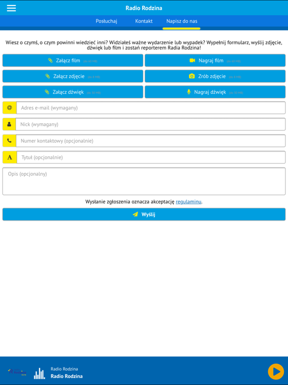 Screenshot #6 pour Radio Rodzina