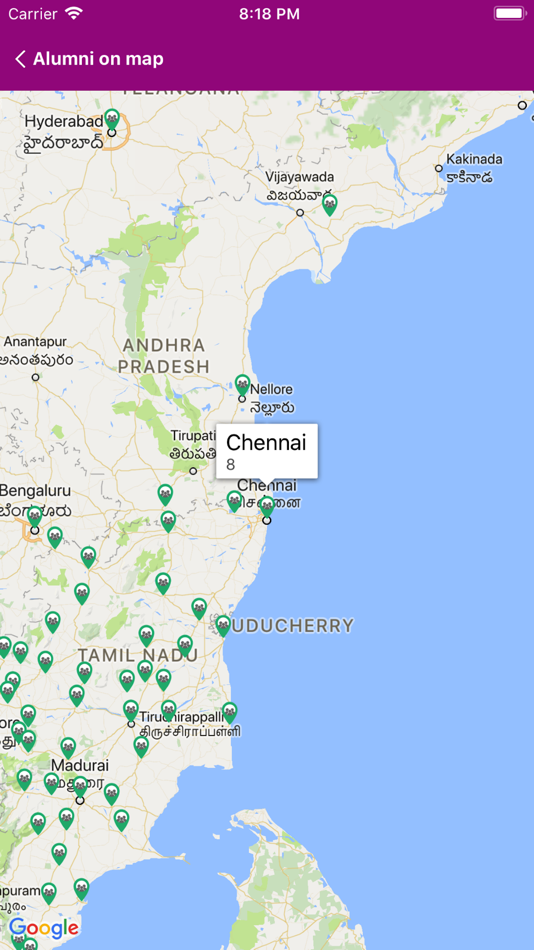 #5. Rathinam Group Alumni Network (iOS) By: Thirumalairaja Natarajar Arunachalam