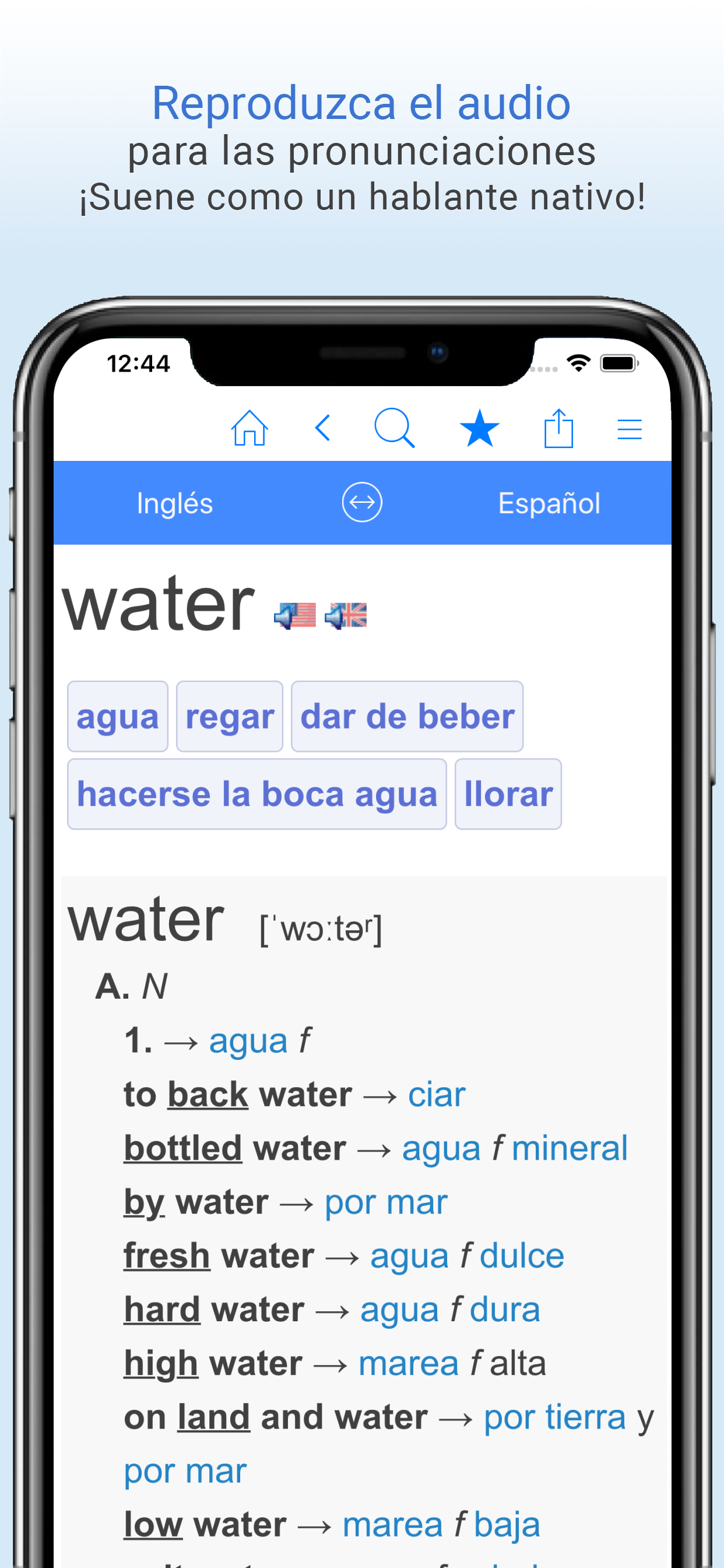 Diccionario Español-Inglés.