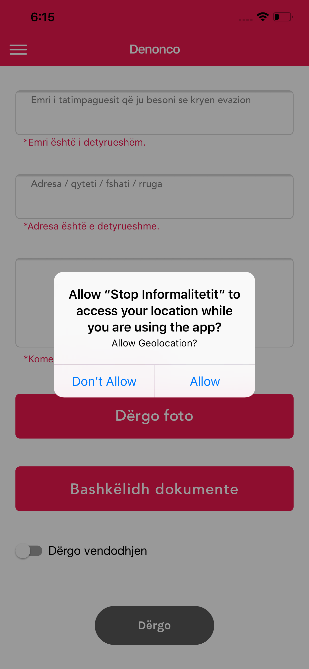 Stop Informalitetit screenshot 3