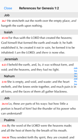 Online Bible screenshot