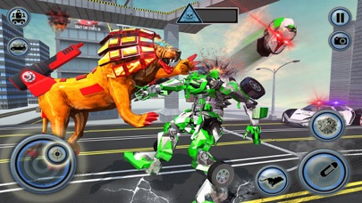 Ultimate Lion Robot Car Screenshot