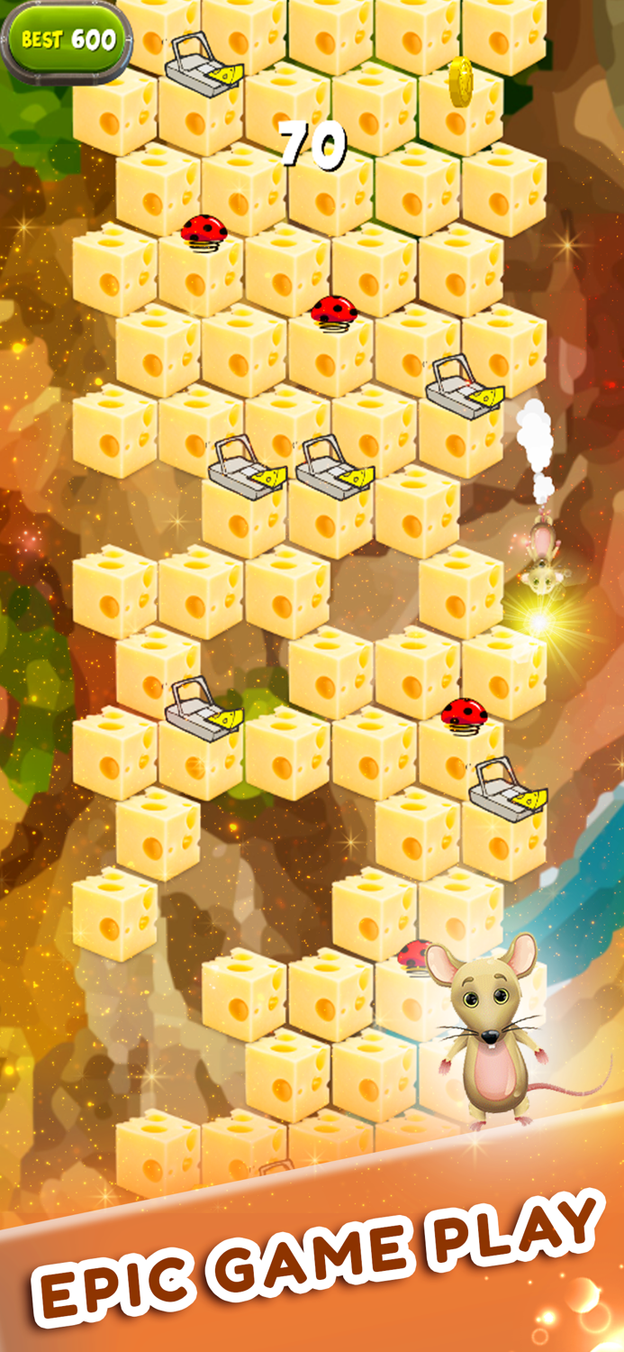 Mouse Jump Cheese Survival