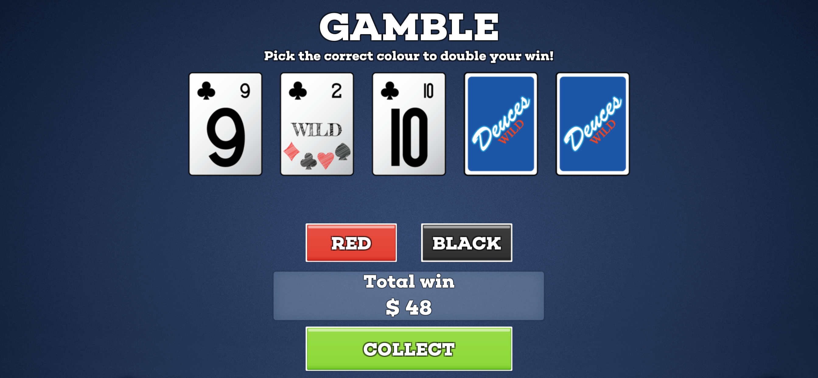 Deuces Wild * Video Poker screenshot 3