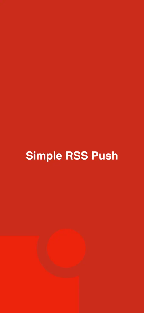 Simple RSS Push+