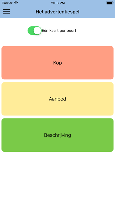 Screenshot #1 pour Het Advertentiespel