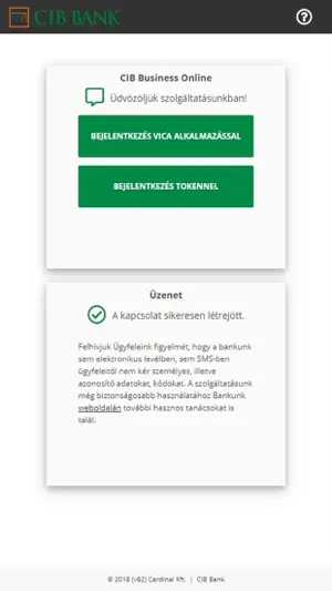 CIB Business Online screenshot 2