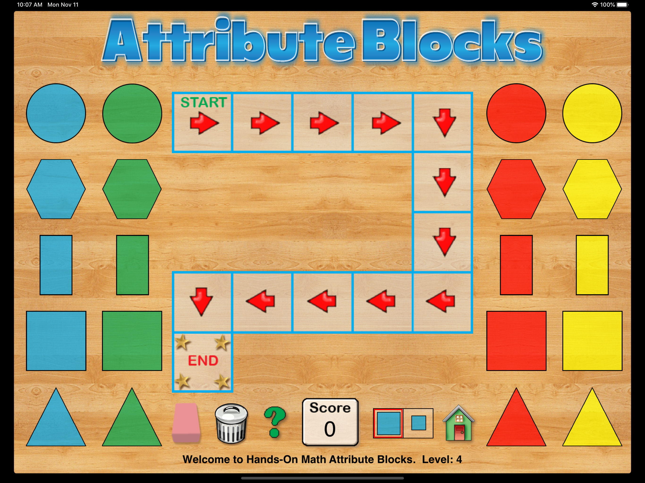 Hands-On Math Attribute Blocks screenshot 4