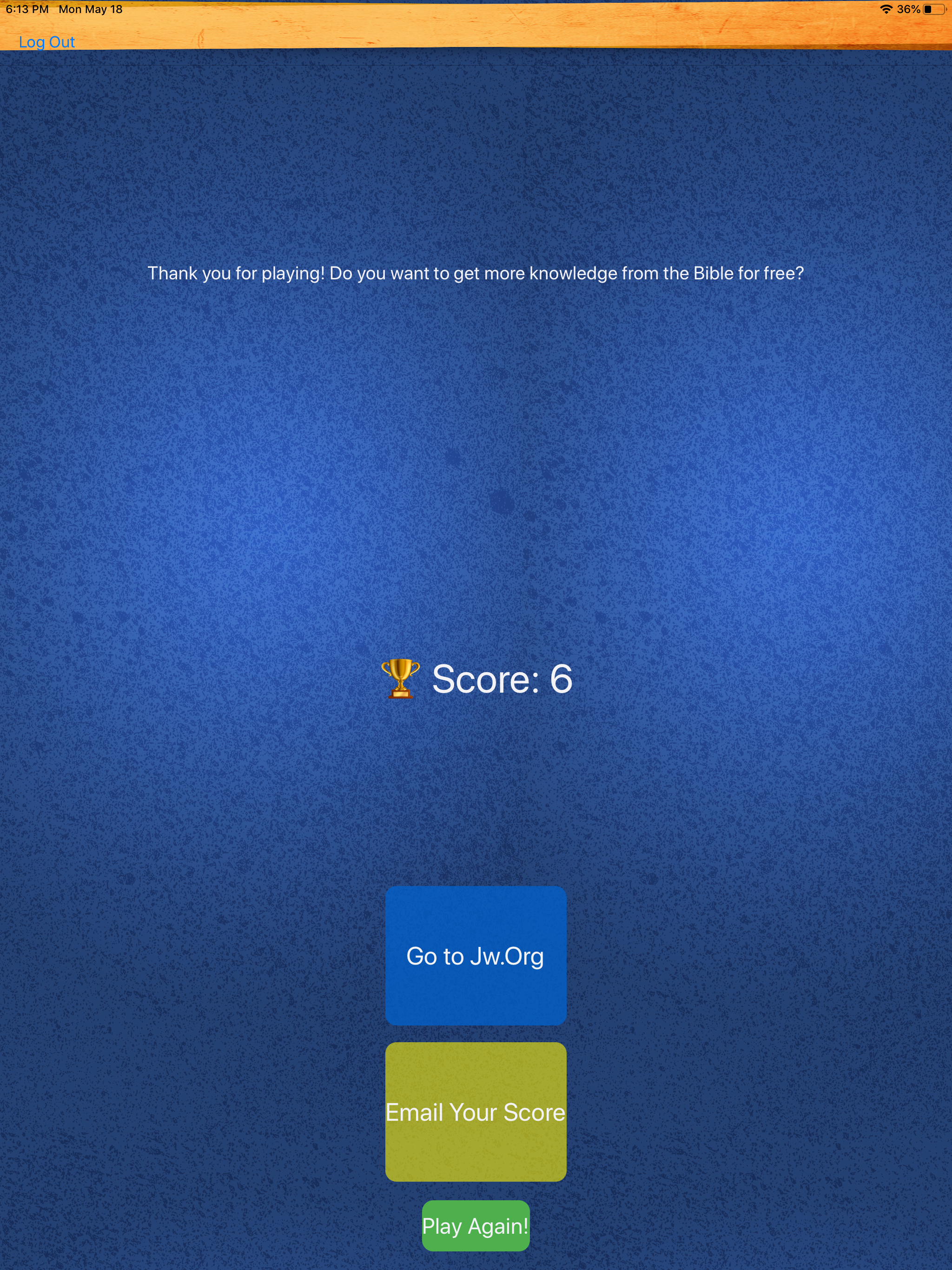 Bible Smart Quiz screenshot 8