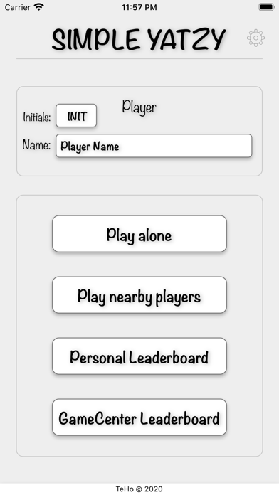Screenshot #1 pour Simple Yatzy