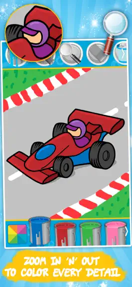Game screenshot Best coloring book: Cars mod apk