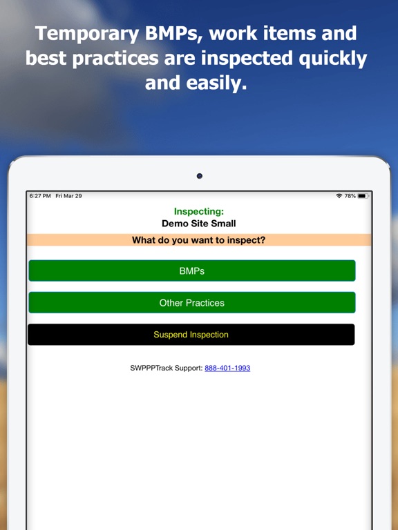 SWPPPTrack DOT iPad screenshot 2 - Business app