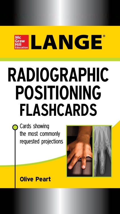 Radiographic Positioning Cards