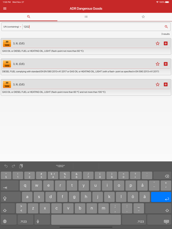 Screenshot #4 pour ADR Marchandises Dangereuses