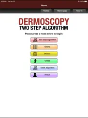 dermoscopy two step algorithm ipad bildschirmfoto 2