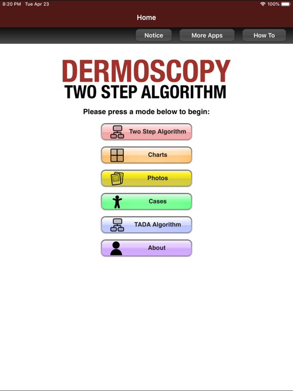 Screenshot #5 pour Dermoscopy Two Step Algorithm