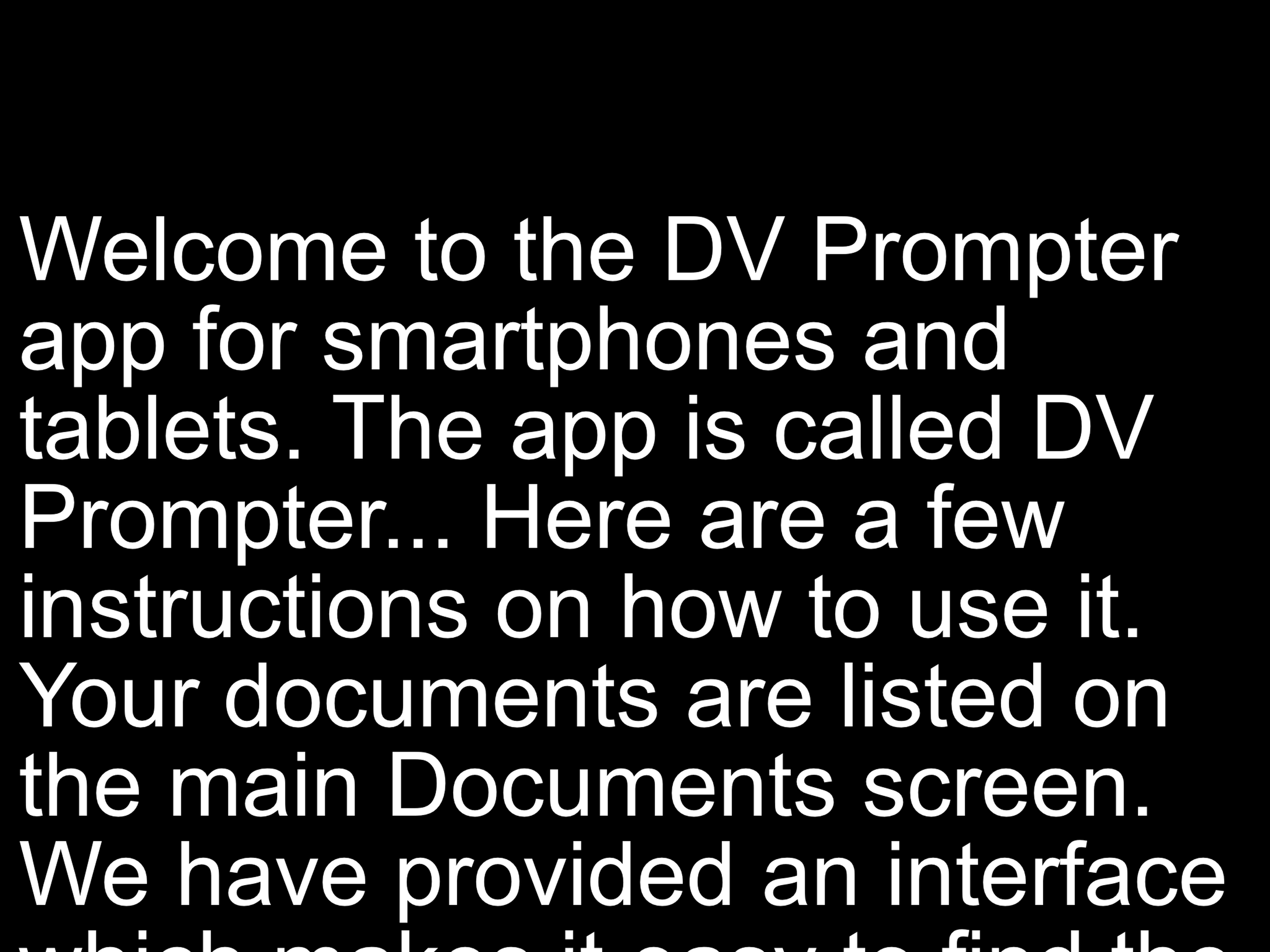 dvPrompter Plus