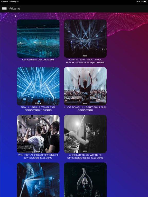 Screenshot #6 pour Neon Eventi