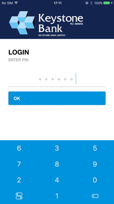 Keystone Bank mToken Screenshot