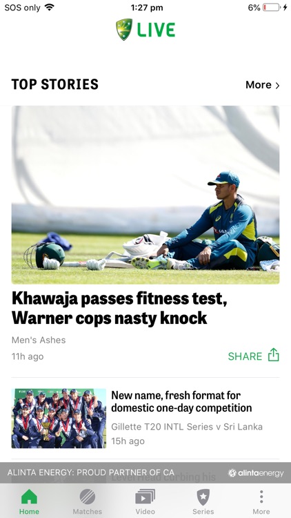 Cricket Australia Live