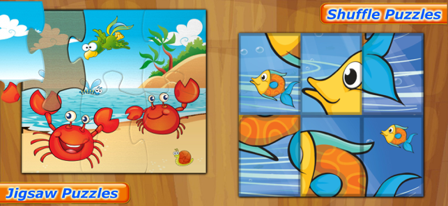 ‎Sea Animals Puzzle for toddler Screenshot