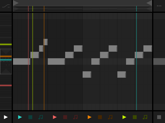 Screenshot #2 for Fugue Machine : MIDI Sequencer