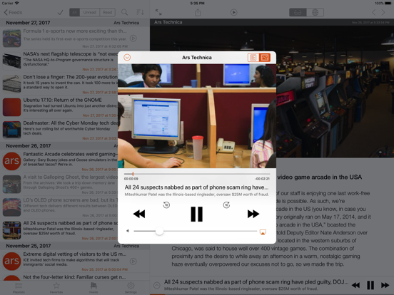 Screenshot #6 pour Legi (RSS Feed Reader)