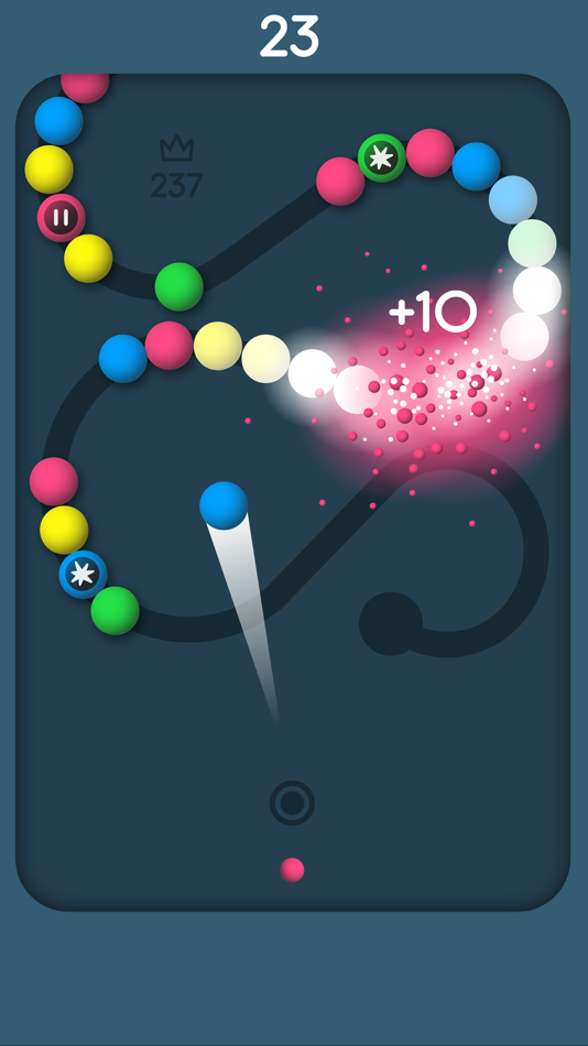 #1. Snake Balls (iOS) 来自: Ketchapp