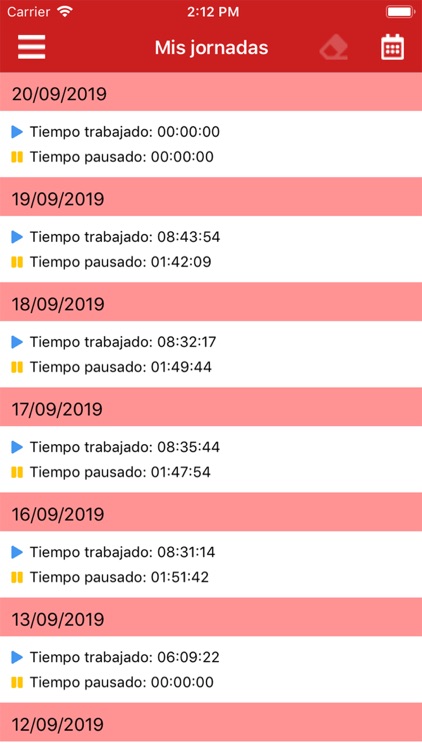 Chapp - Control de horario screenshot-5