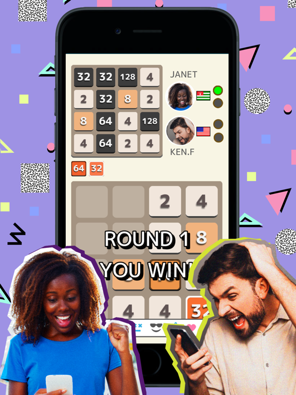 2048WARS ～ ネットで対戦 2048 ウォーズ ～のおすすめ画像2