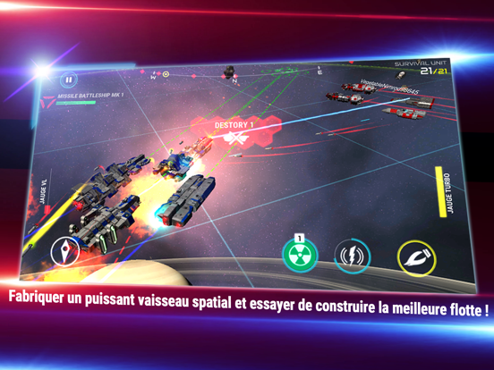 Screenshot #6 pour Starship Battle 3D