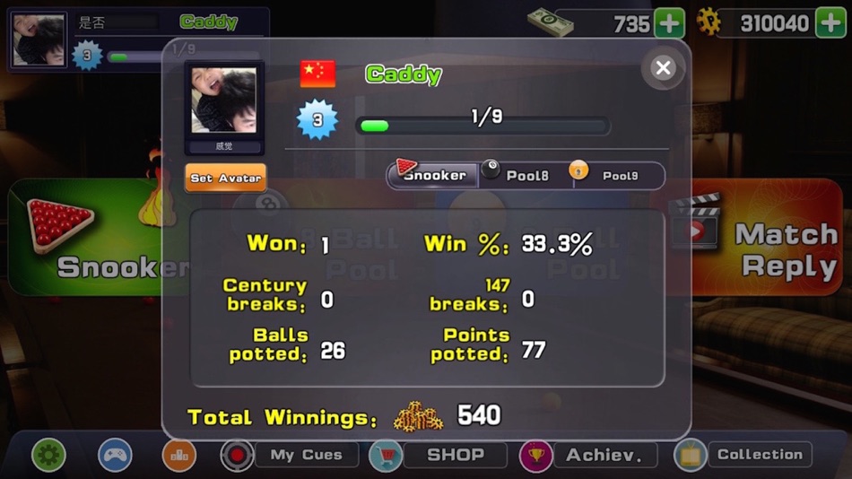 #2. iSnooker (iOS) Podle: TTCX Inc.
