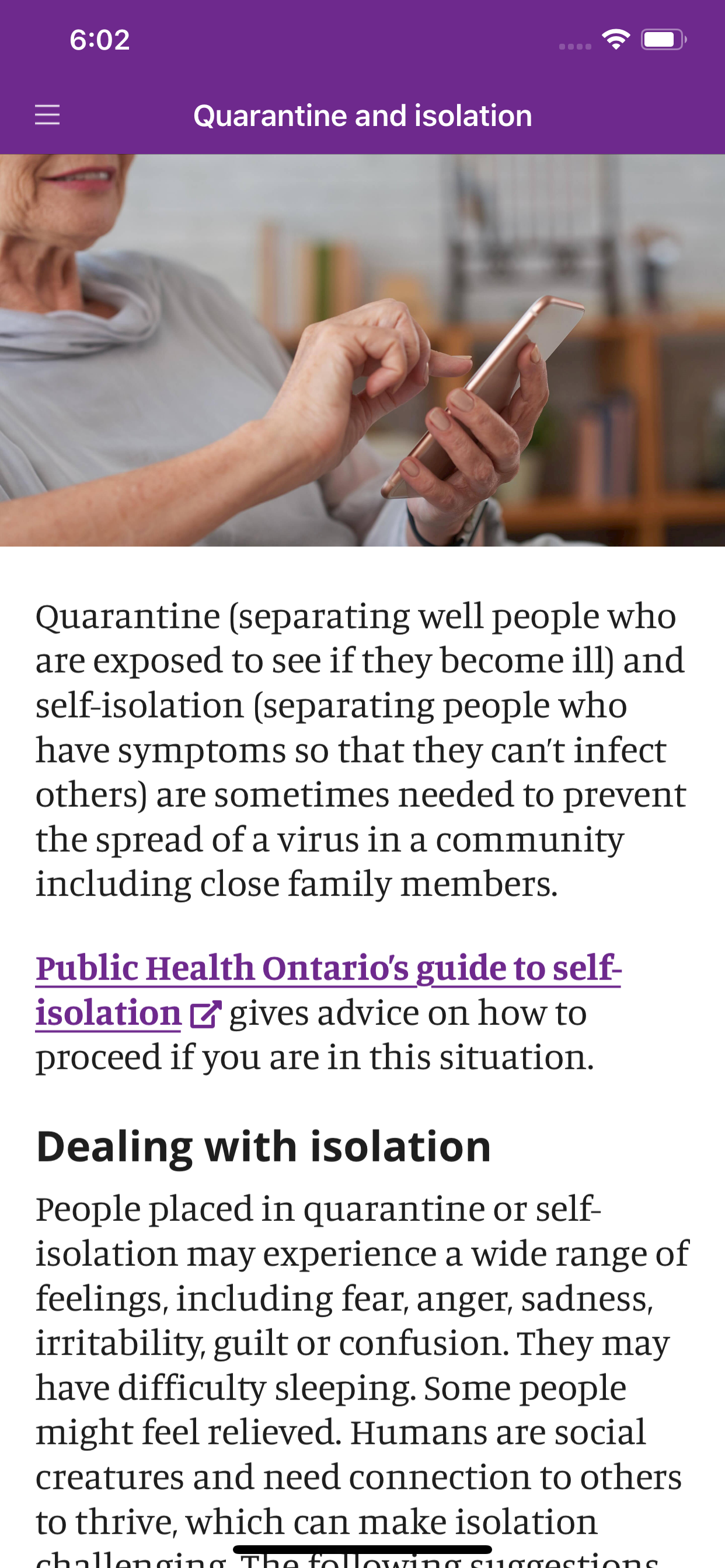 Managing your stress & anxiety screenshot 6